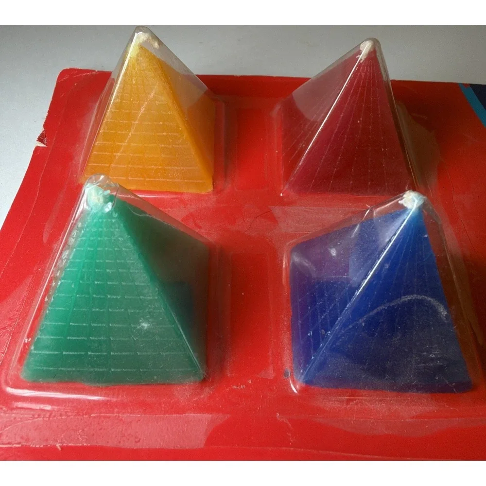 Fun Candles Paper Art - 4 Pyramid Fun Candles